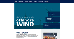 Desktop Screenshot of offshorewindmagazine.com